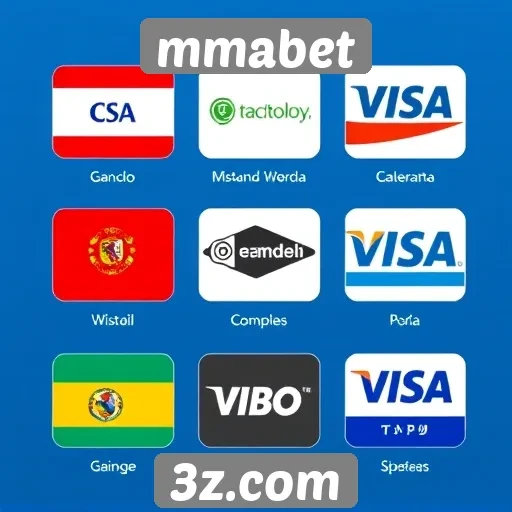 Integração de métodos de pagamento no mmabet